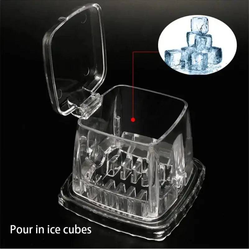 Portable Hand-Cranked Ice Crusher