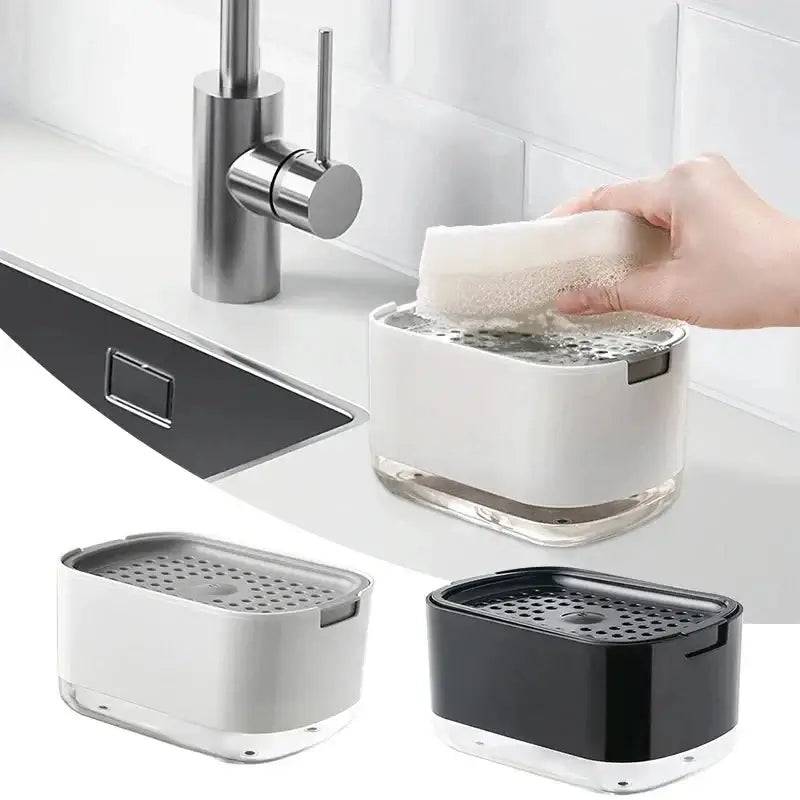 Soap Dispenser with Sponge Holder