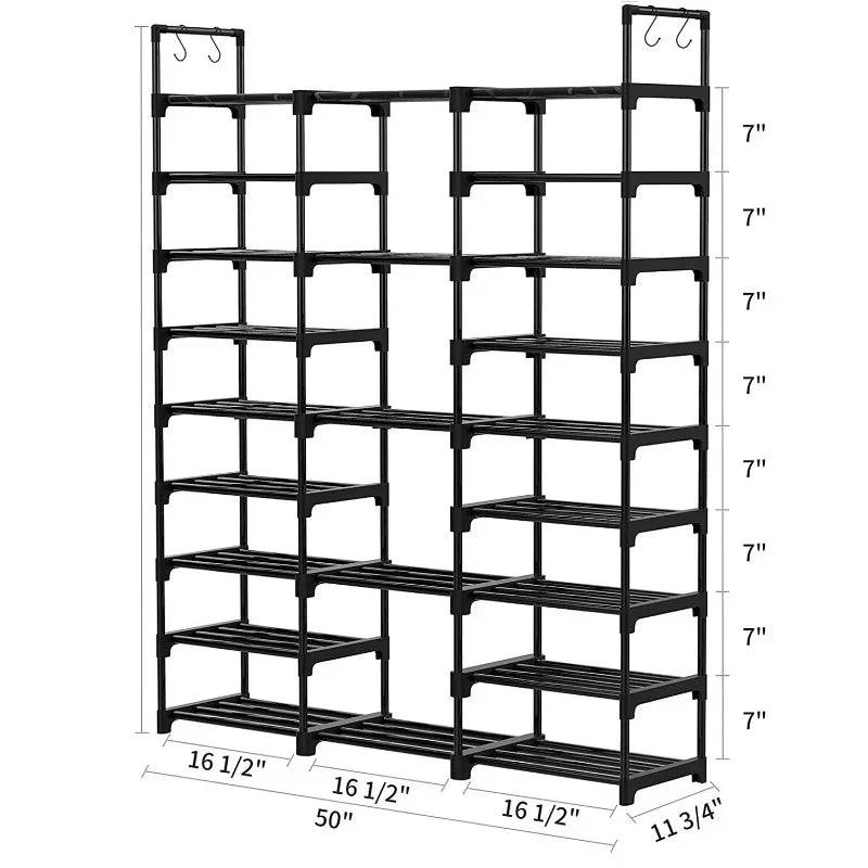 9-Tier Large Shoe Rack Storage Organiser