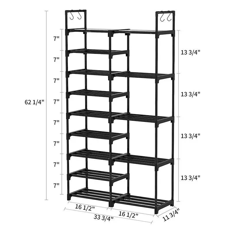 9-Tier Large Shoe Rack Storage Organiser