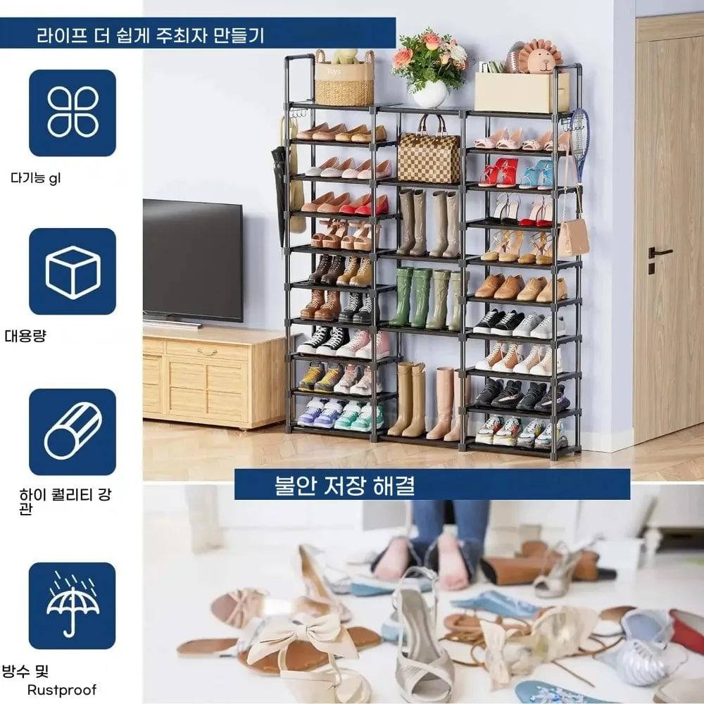 9-Tier Large Shoe Rack Storage Organiser