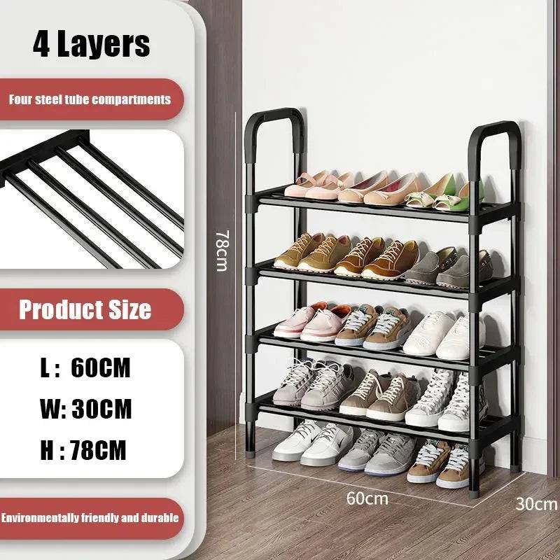 Multi-Layer Metal Shoe Rack Organiser