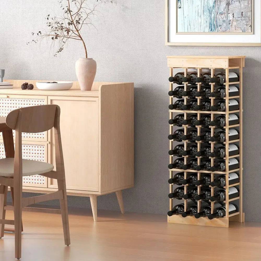 40 Bottles Storage Wine Rack