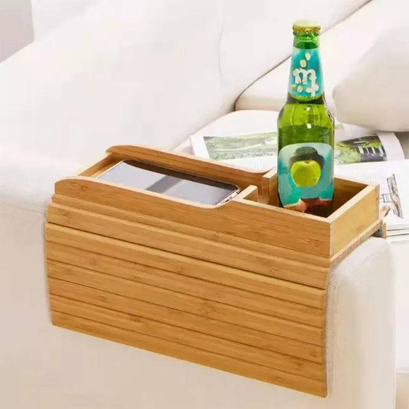 Bamboo Sofa Cup Holder