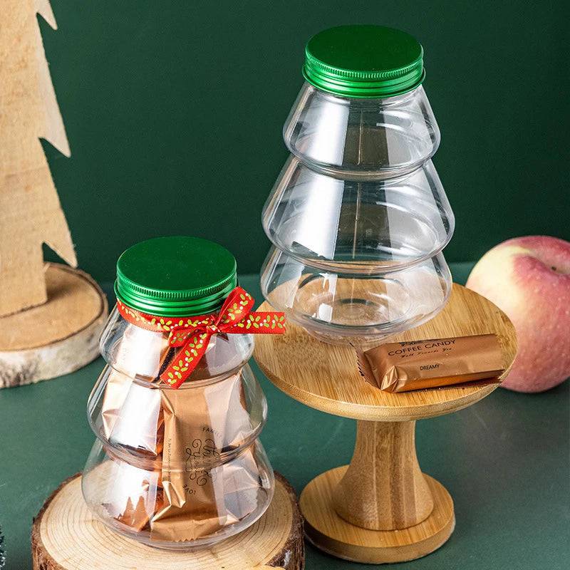 Christmas Tree Sweet Jar