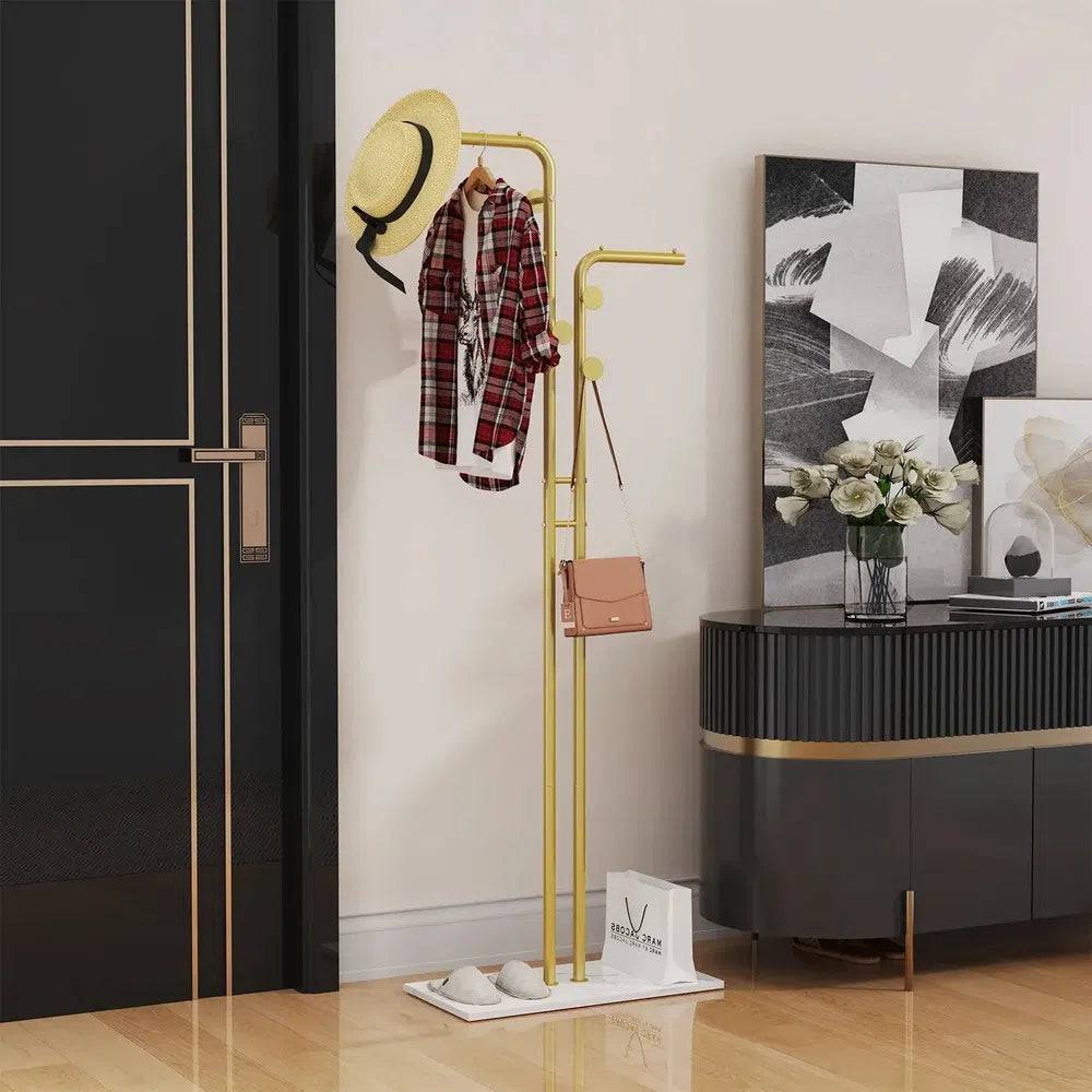 Floor Standing Coat Stand with Granite Base