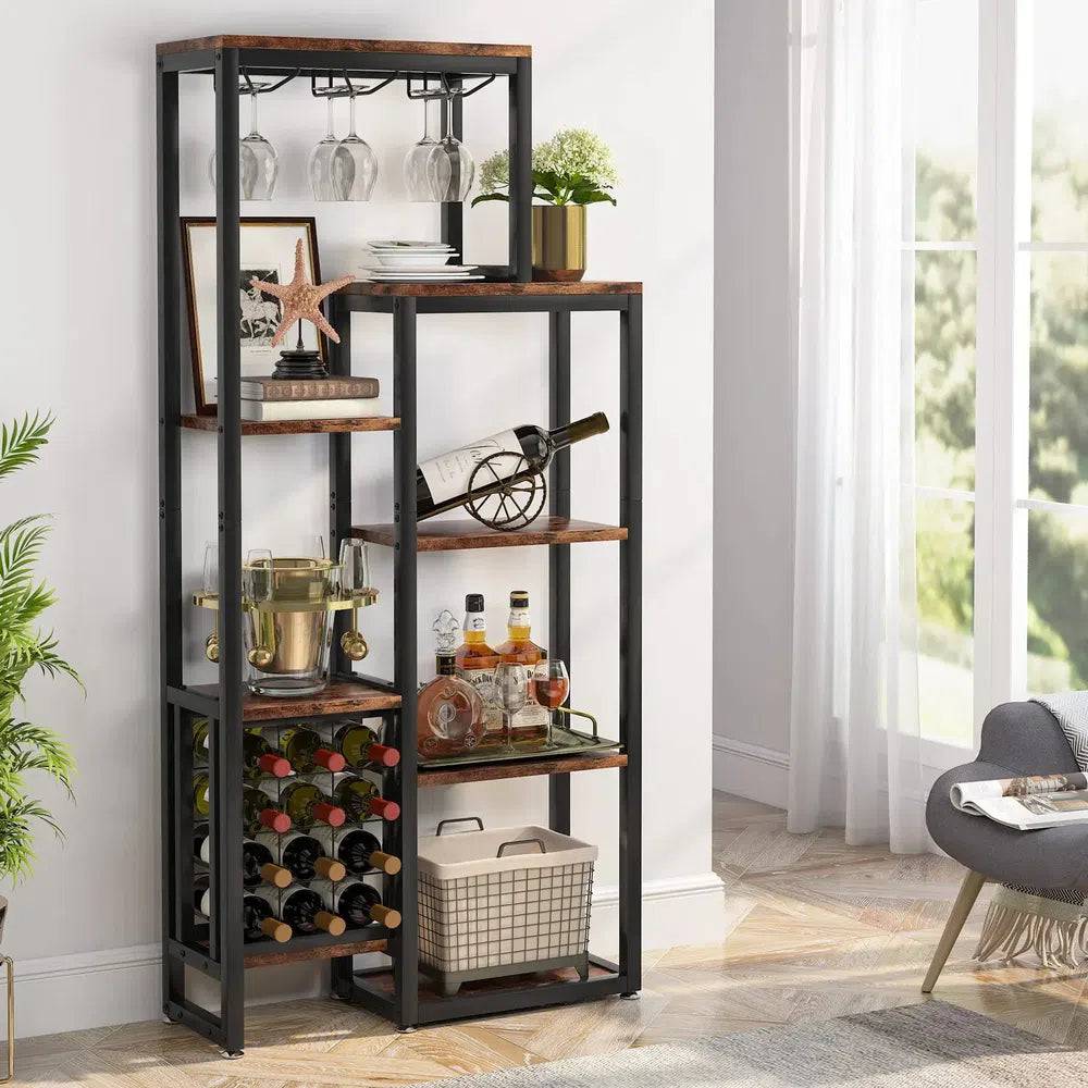 Floor Wine Rack Storage Unit