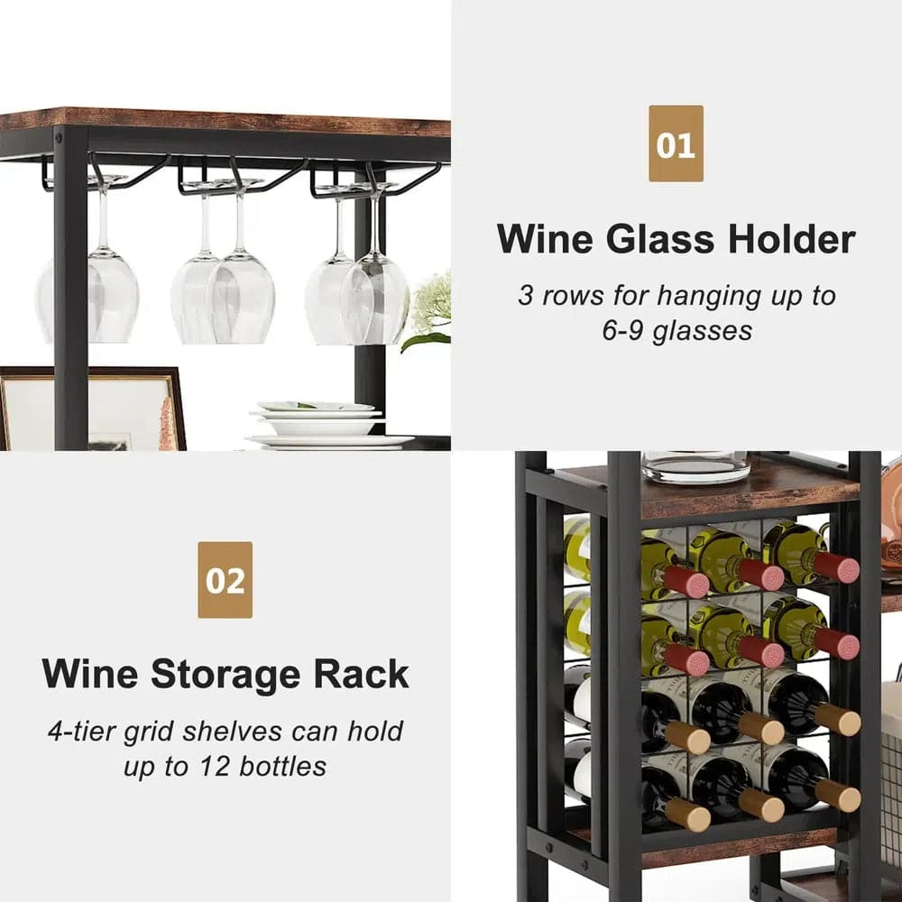 Floor Wine Rack Storage Unit
