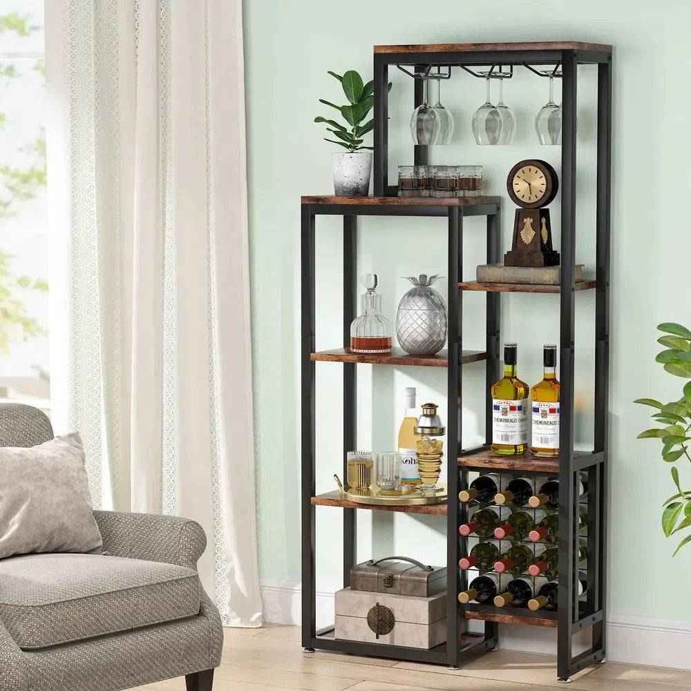 Floor Wine Rack Storage Unit