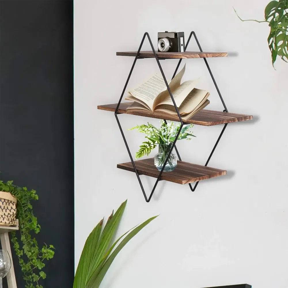 Three-Tier Wall Mounted Shelf
