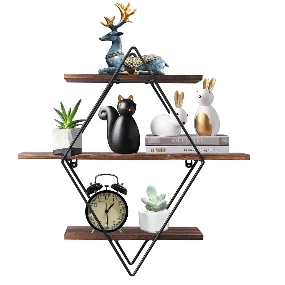 Three-Tier Wall Mounted Shelf