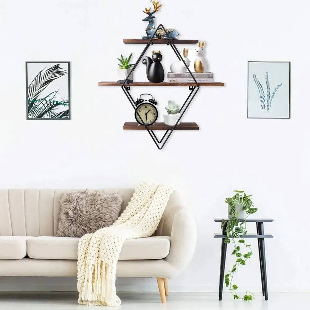 Three-Tier Wall Mounted Shelf