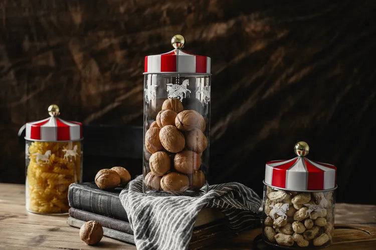 Nordic Creative Carousel Sealed Glass Jar