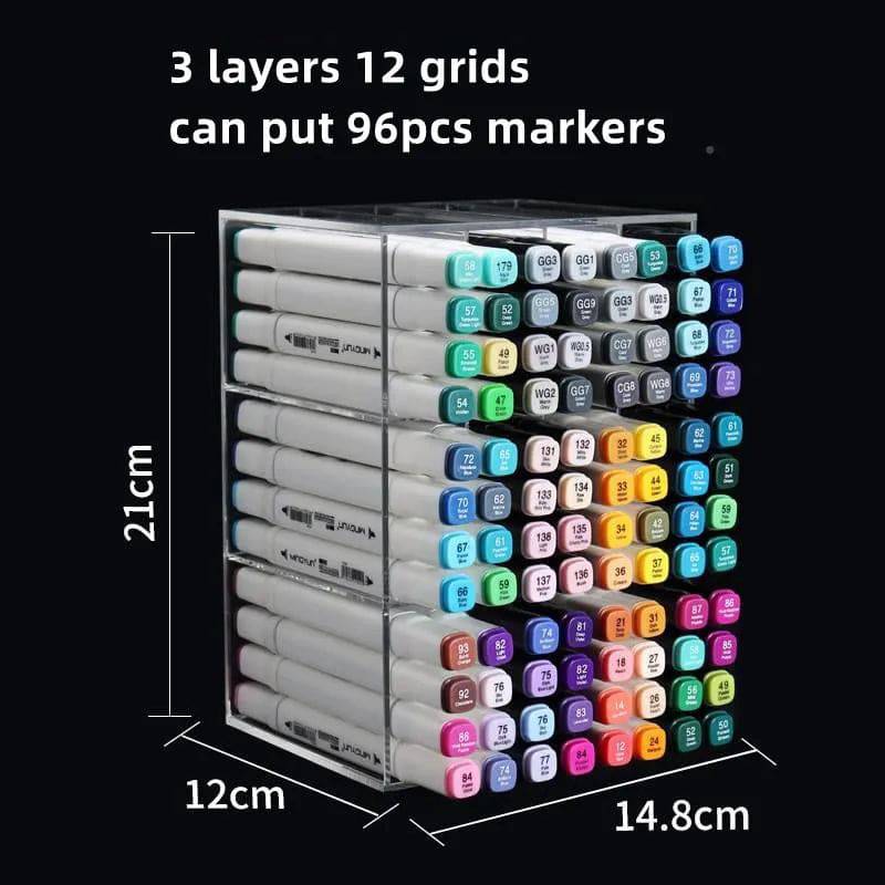 Acrylic Transparent Marker Holder