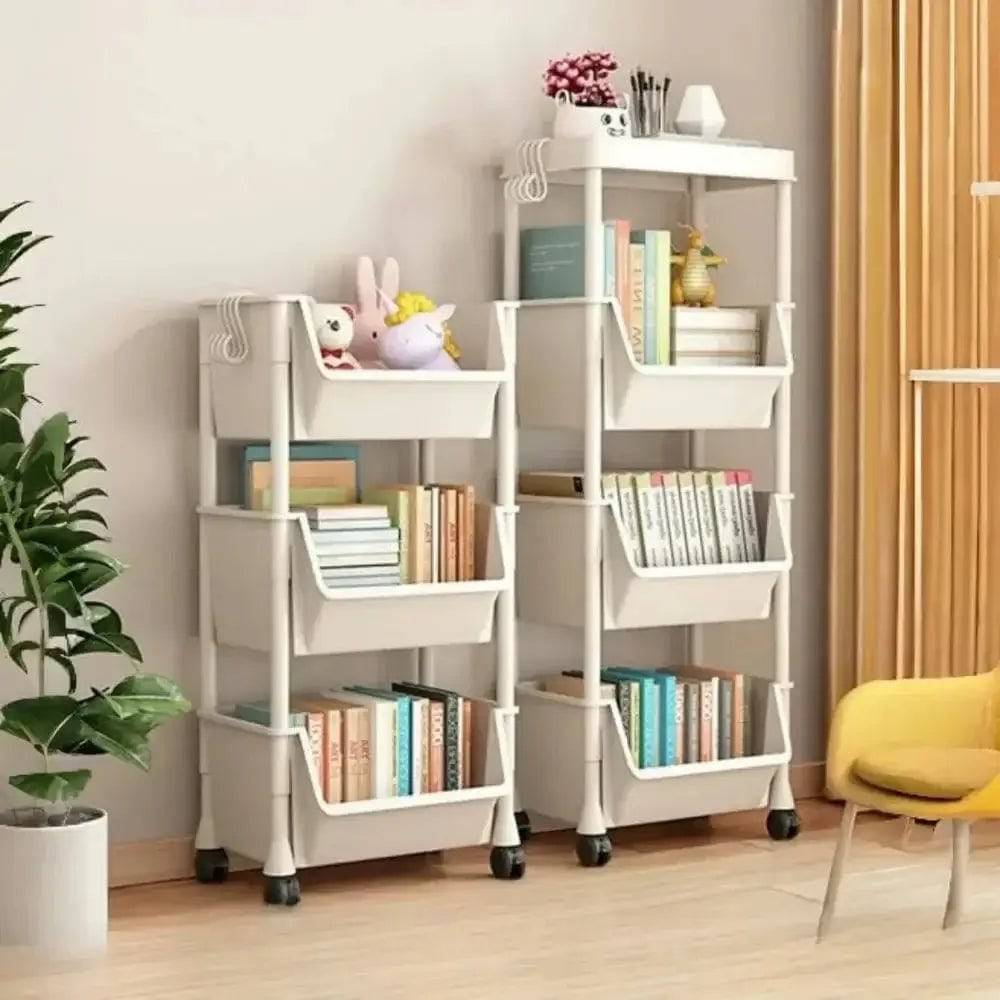 Multifunctional Trolley Storage Rack
