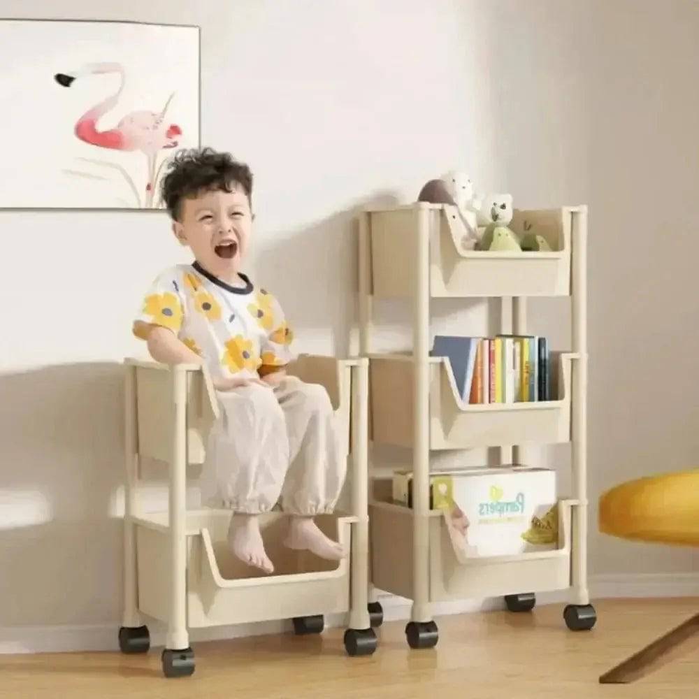 Multifunctional Trolley Storage Rack