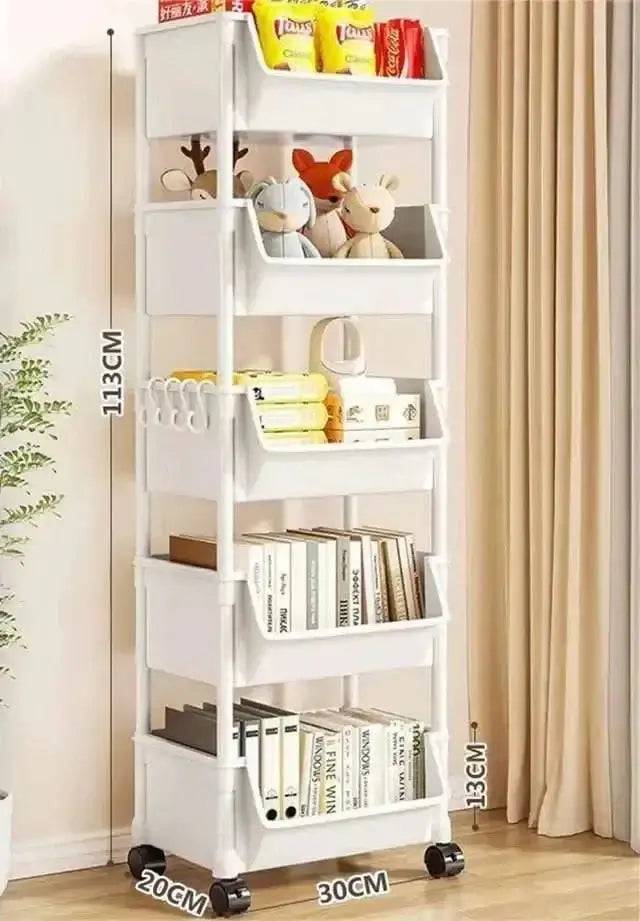 Multifunctional Trolley Storage Rack