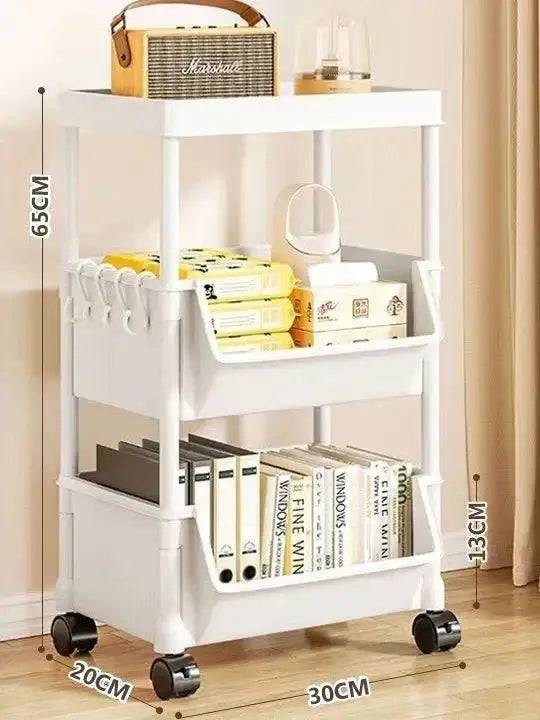 Multifunctional Trolley Storage Rack