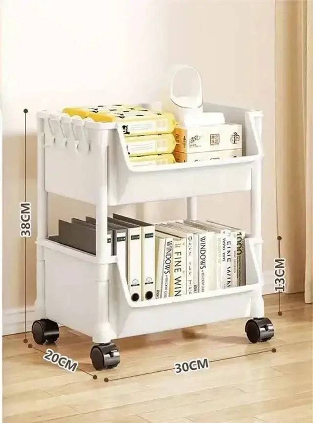 Multifunctional Trolley Storage Rack