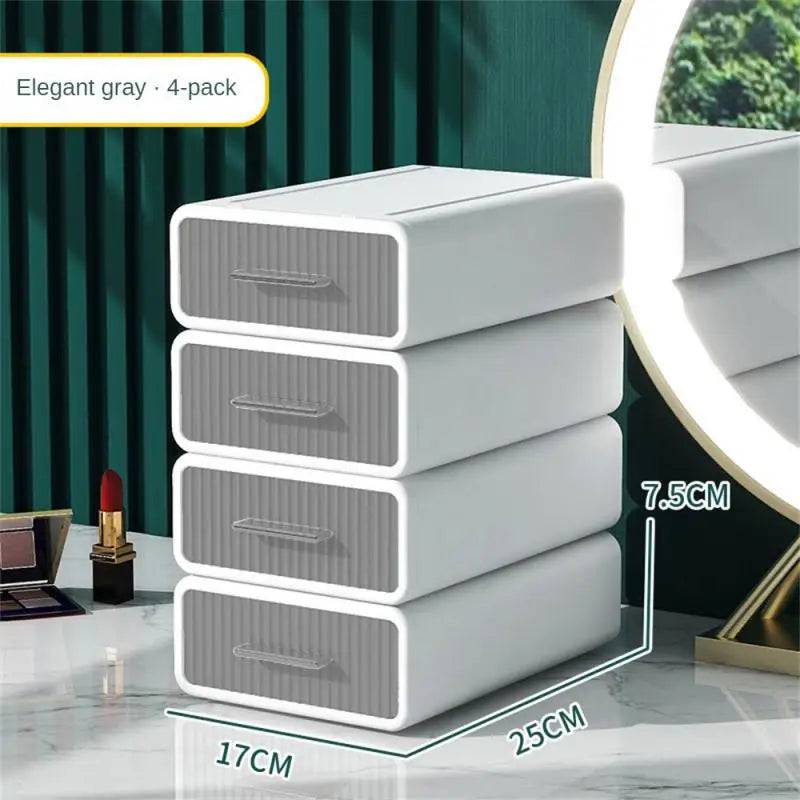 Stackable Desktop Drawer Storage Box