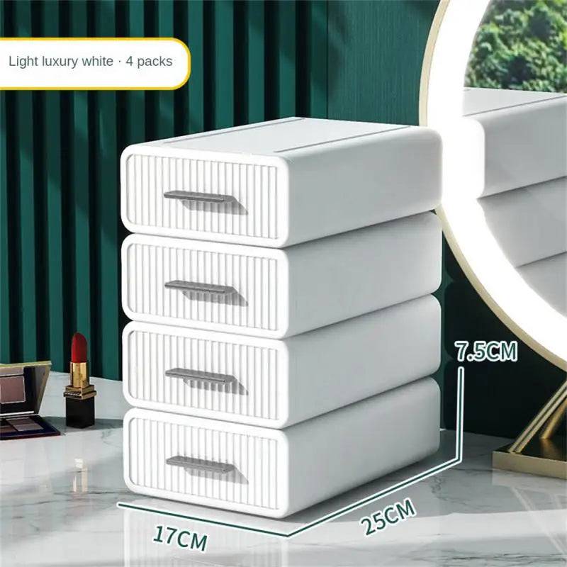 Stackable Desktop Drawer Storage Box
