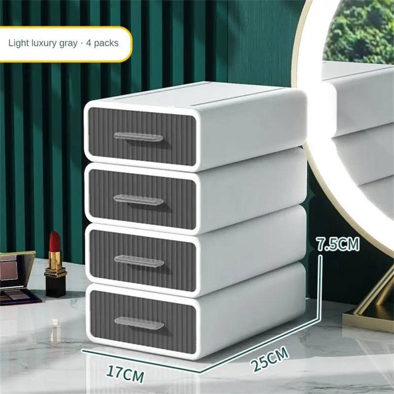 Stackable Desktop Drawer Storage Box