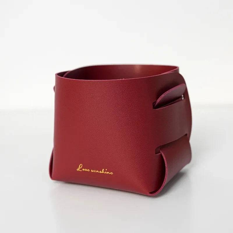 Creative Leather Storage Box