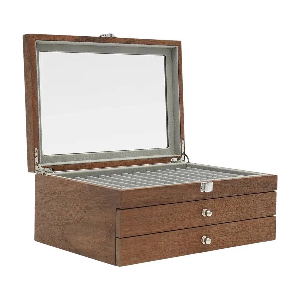 3-Tier 34 Slot Fountain Pen Display Case