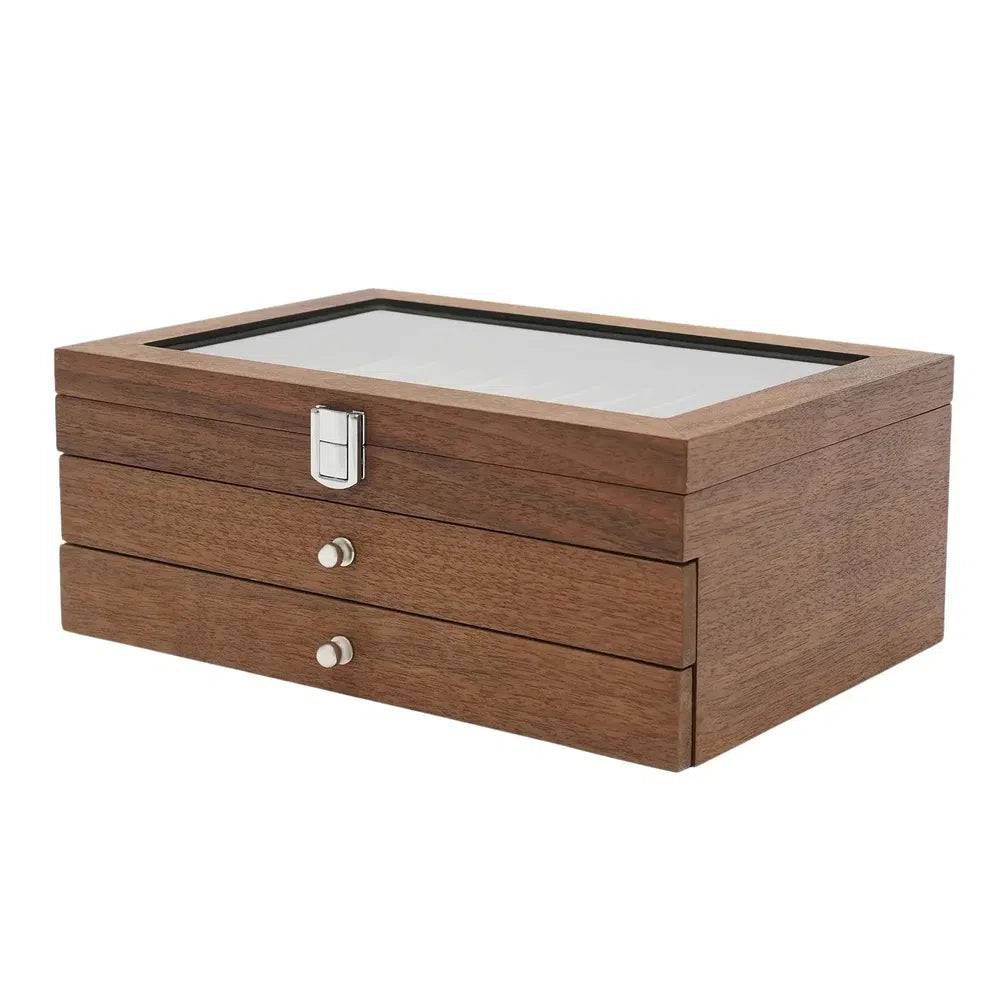 3-Tier 34 Slot Fountain Pen Display Case