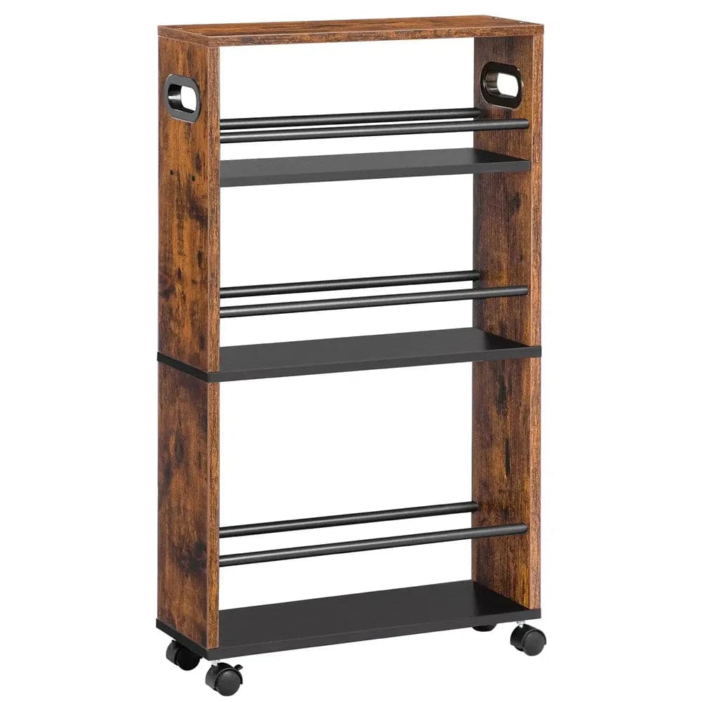 4-Tier Narrow Serving Trolley