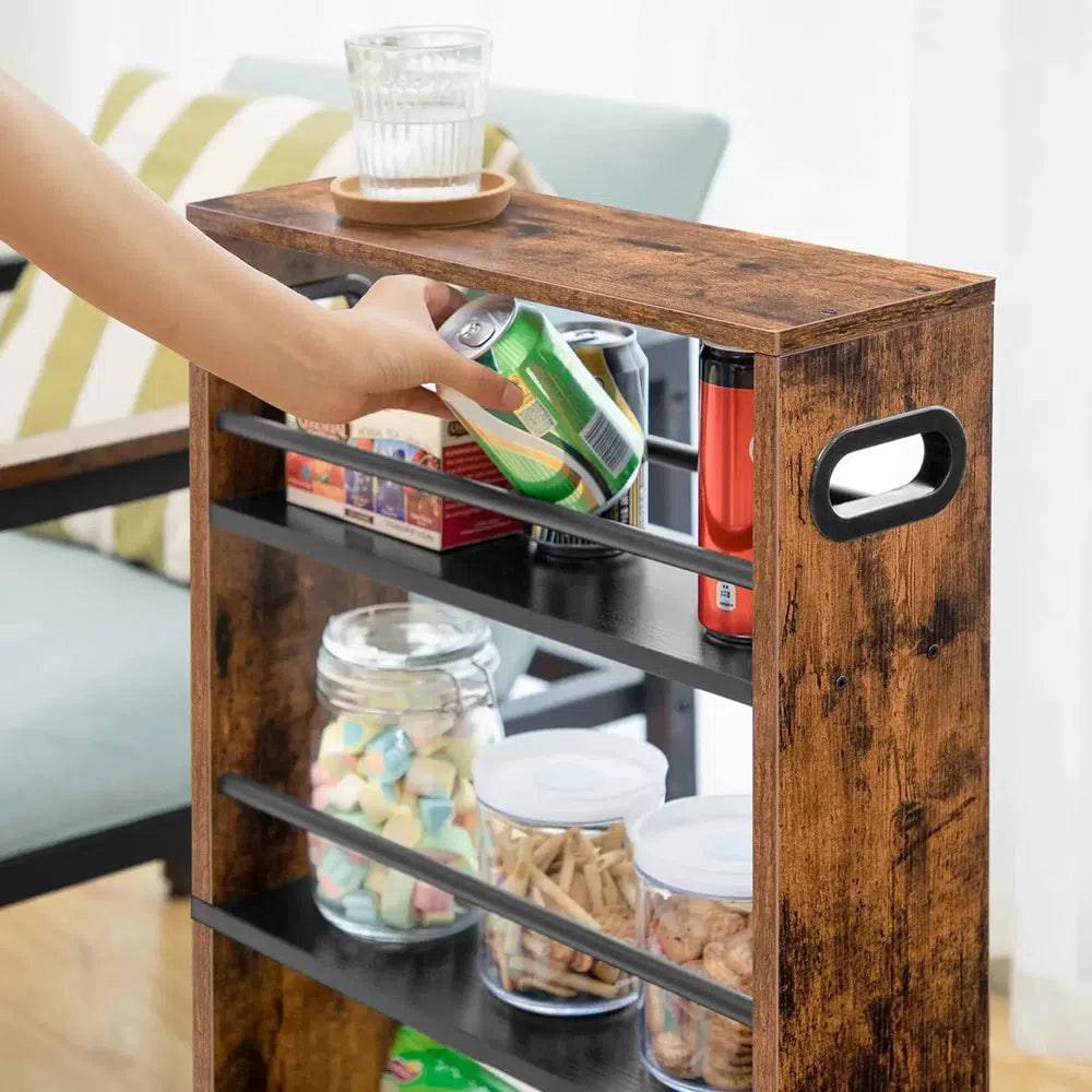 4-Tier Narrow Serving Trolley