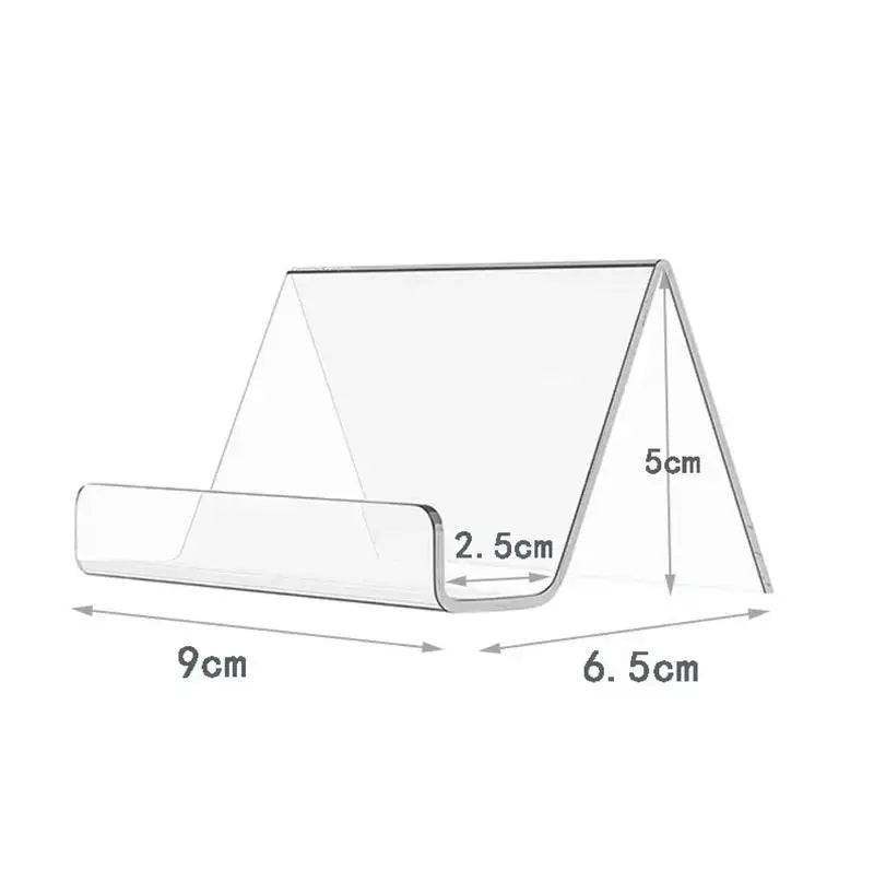 Transparent Acrylic Card Holder