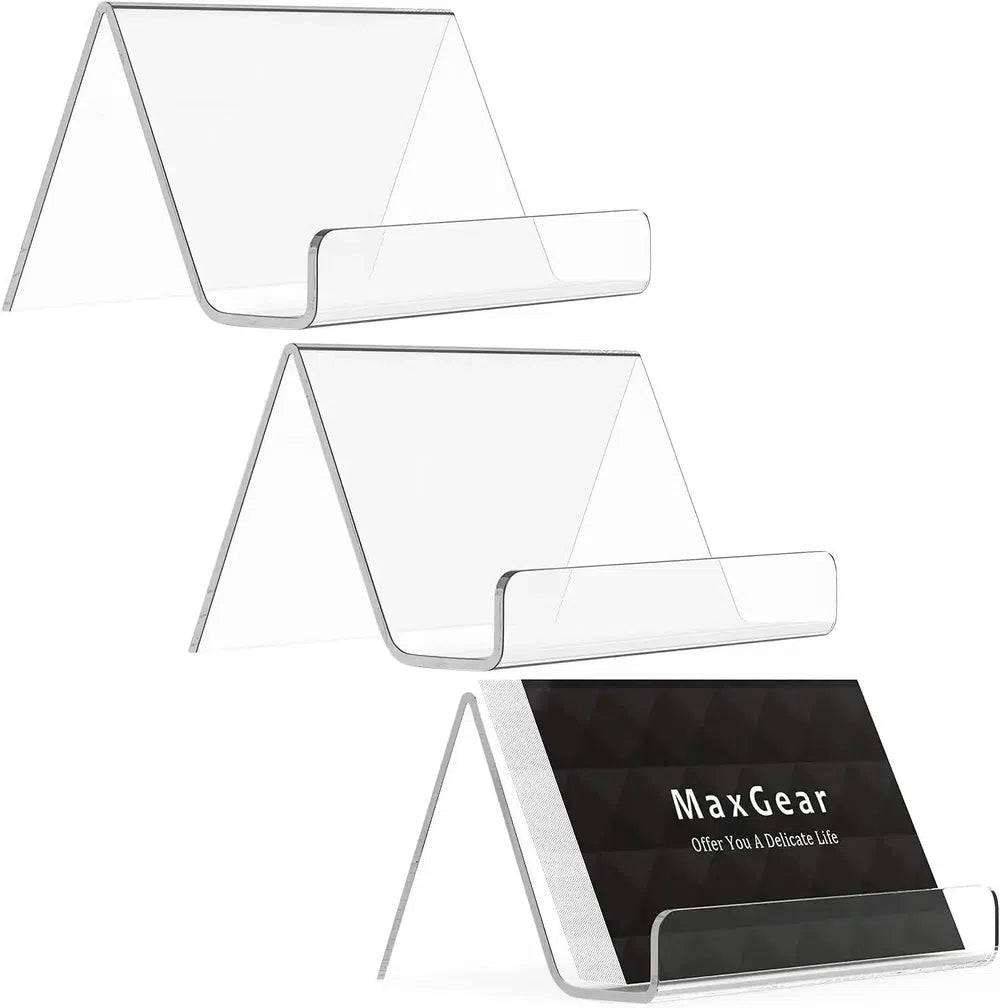 Transparent Acrylic Card Holder