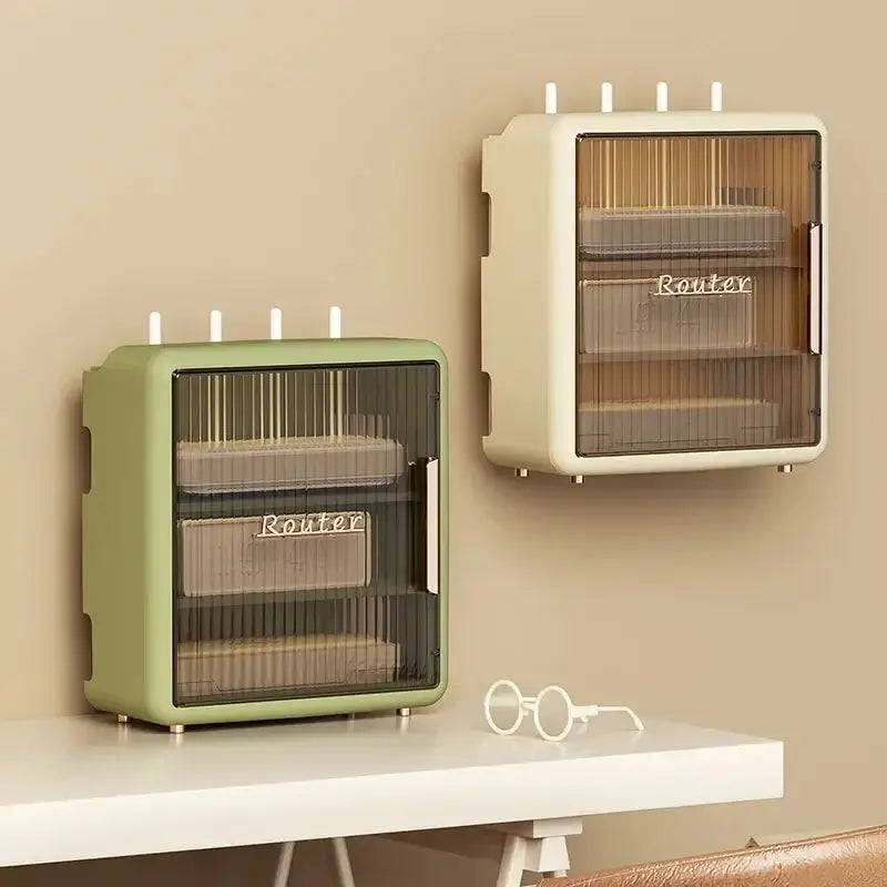 Wall-Mounted Router Storage Box
