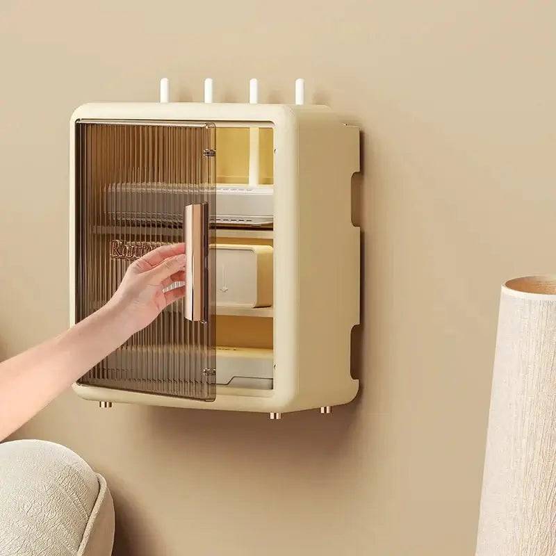 Wall-Mounted Router Storage Box