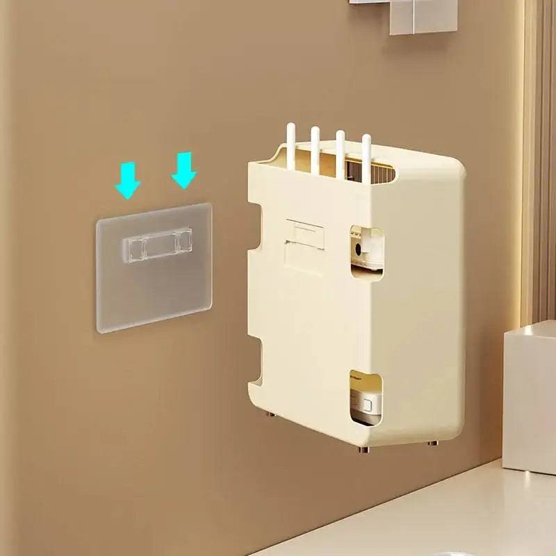 Wall-Mounted Router Storage Box