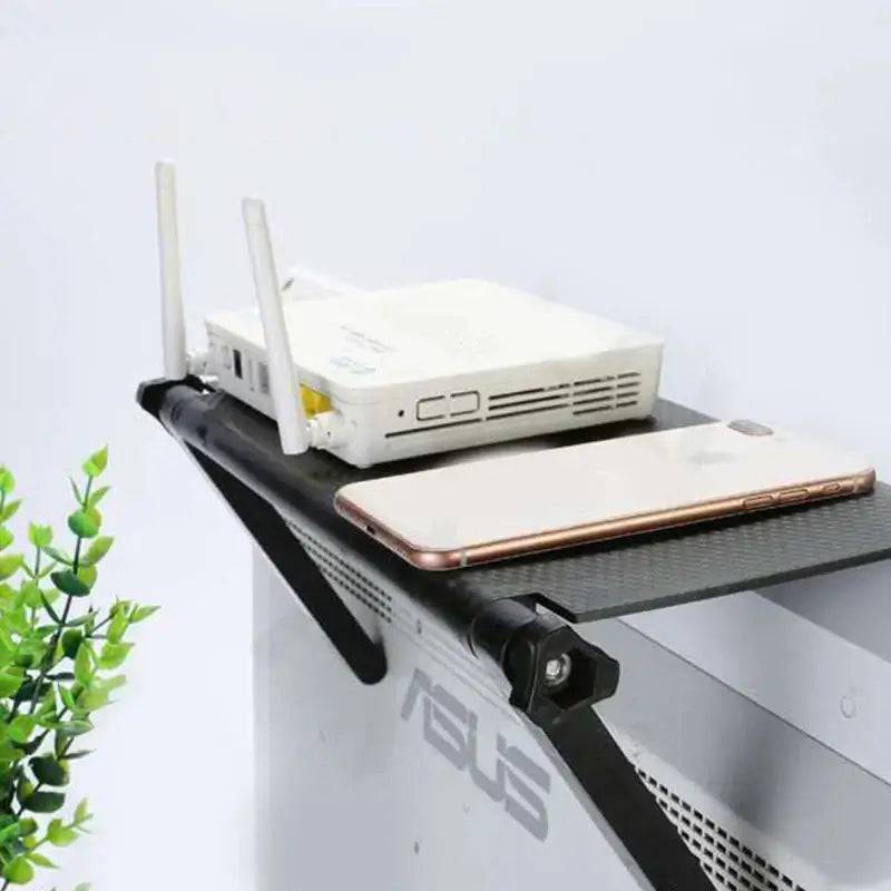 Adjustable Monitor Top Storage Rack