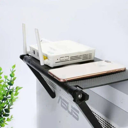 Adjustable Monitor Top Storage Rack