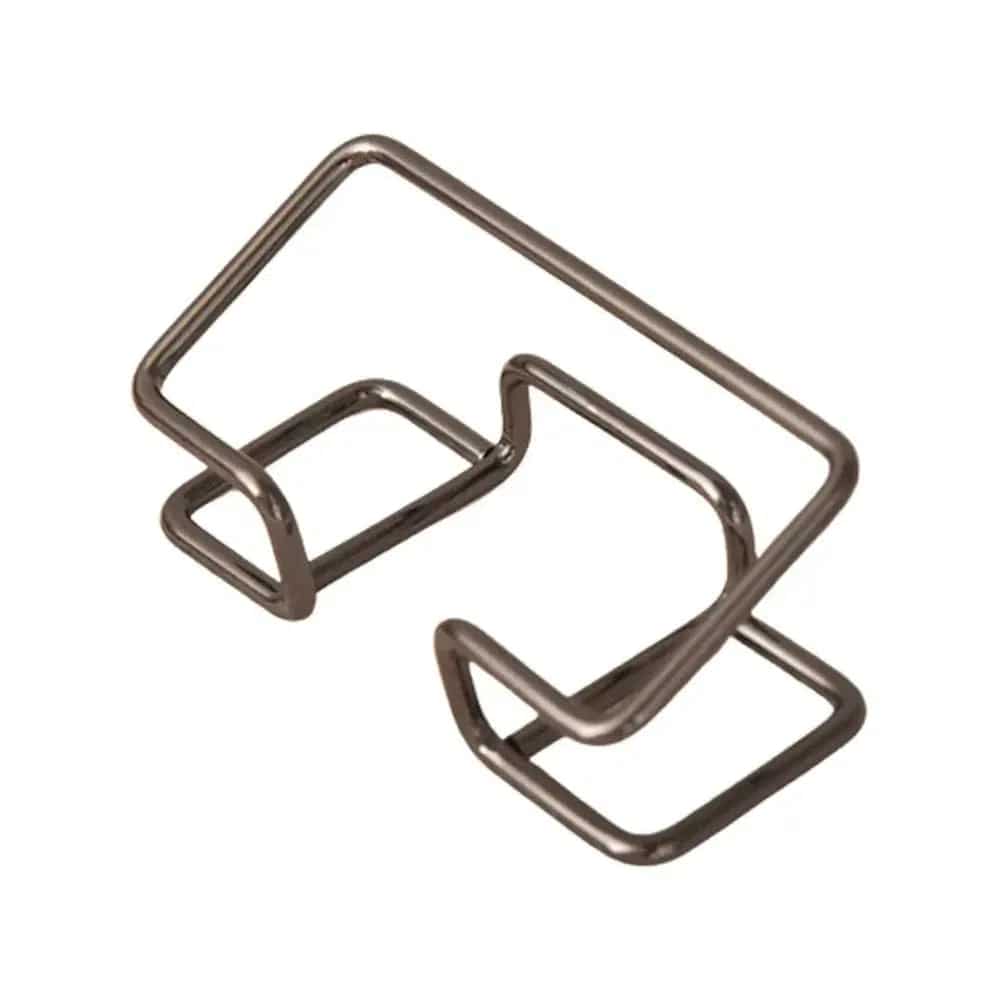 Modern Metal Desktop Business Card Holder