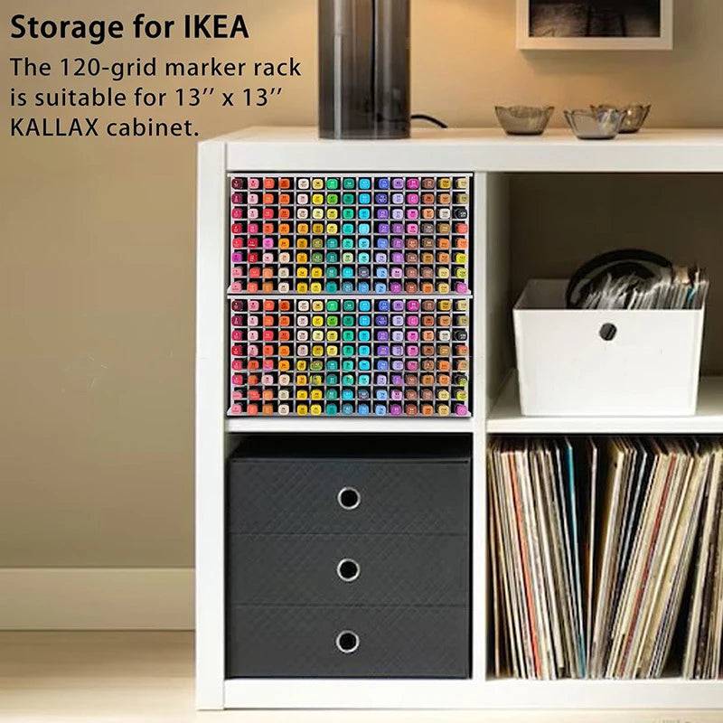 Art Marker Storage Rack