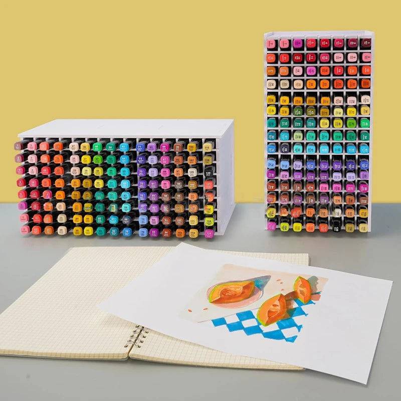 Art Marker Storage Rack