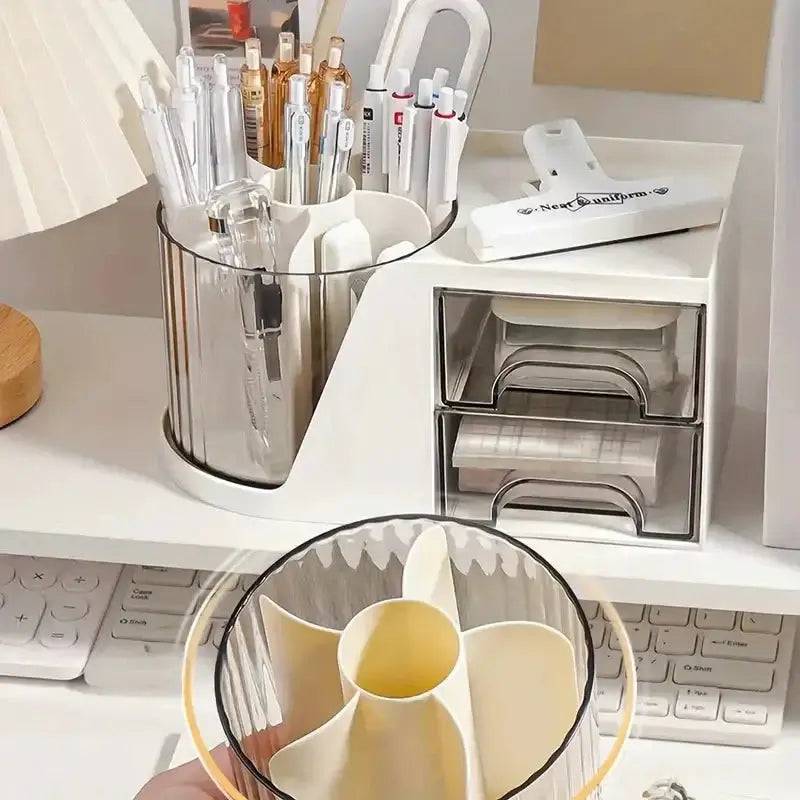 360° Rotating Multi-Function Desk Organiser