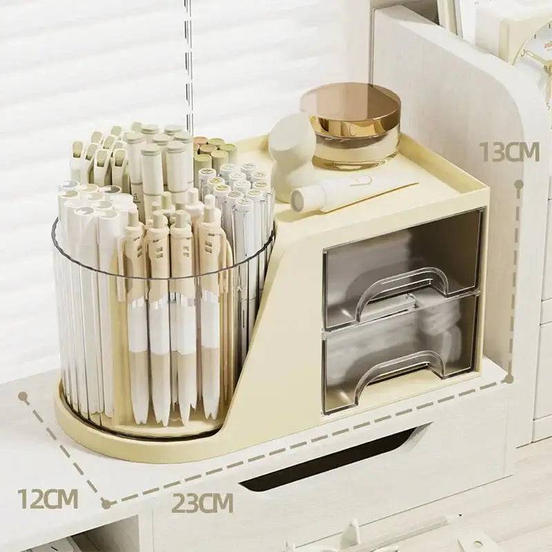 360° Rotating Multi-Function Desk Organiser