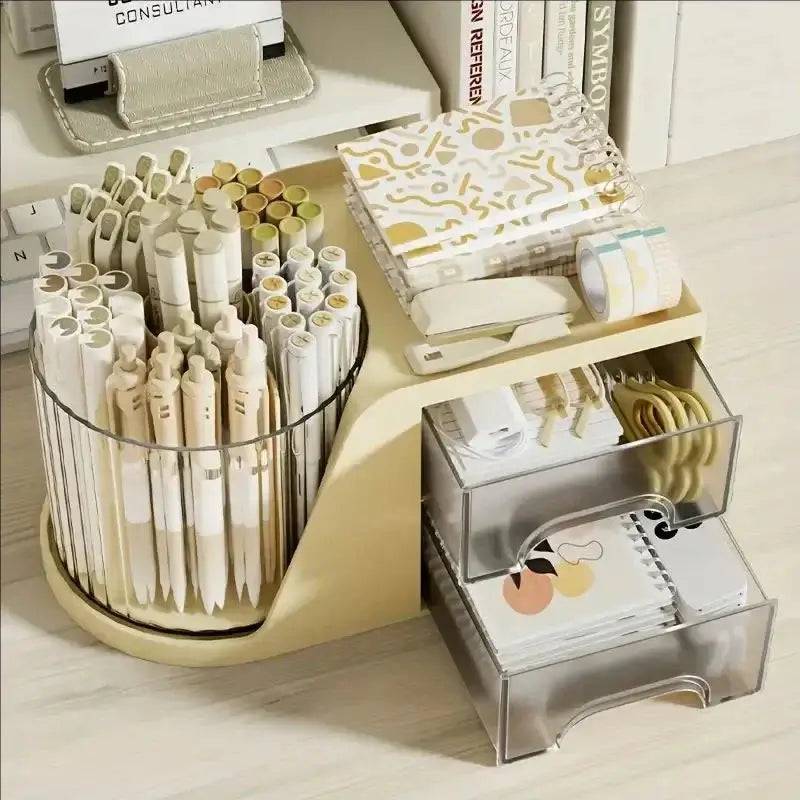 360° Rotating Multi-Function Desk Organiser