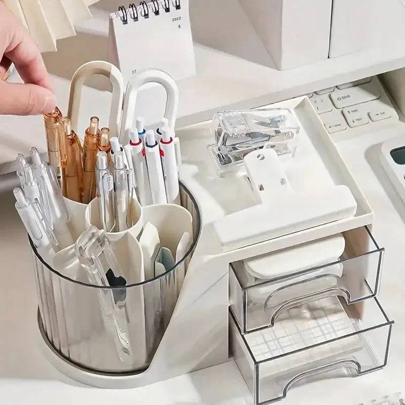 360° Rotating Multi-Function Desk Organiser
