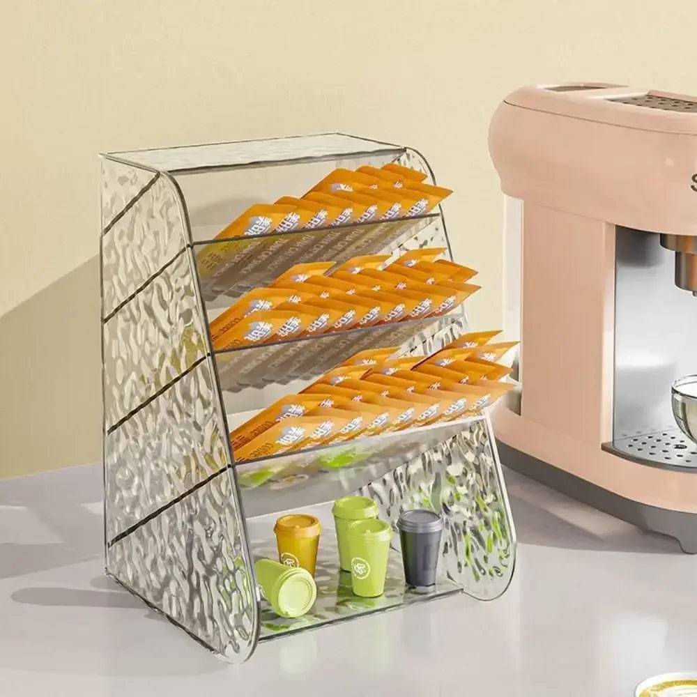 Transparent Plastic Pen Holder & Storage Box