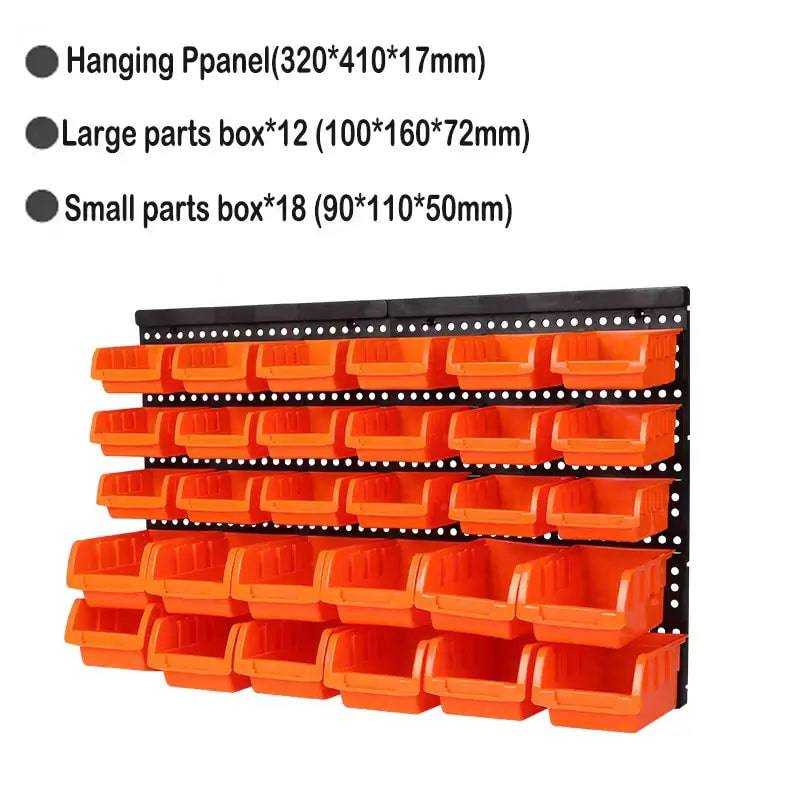 Garage Wall Organisation Bins