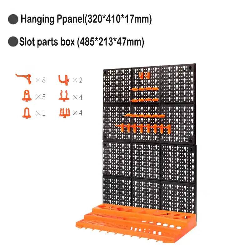 Garage Wall Organisation Bins