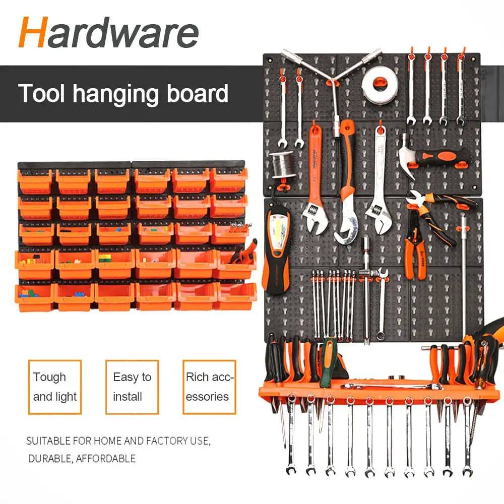 Garage Wall Organisation Bins