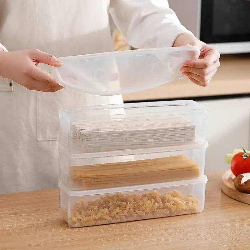 Kitchen Spaghetti and Cereal Storage Container